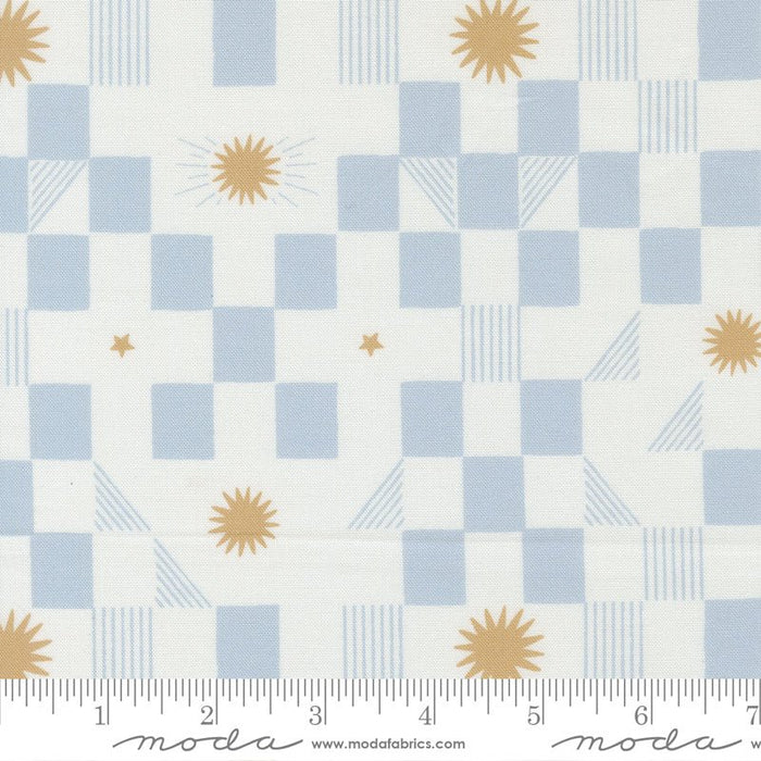 PRE - Order - To the Moon and Back by Paper + Cloth - 25901 24 - Sky - Half Yard - October 2025 - Modern Fabric Shoppe