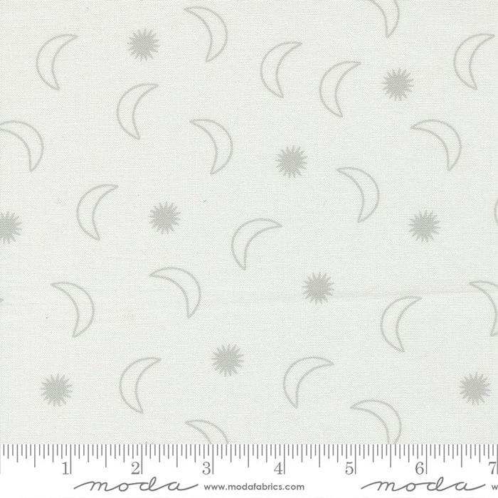PRE - Order - To the Moon and Back by Paper + Cloth - 25904 11 - Dove - Half Yard - October 2025 - Modern Fabric Shoppe
