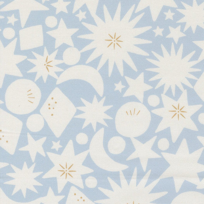 PRE - Order - To the Moon and Back by Paper + Cloth - 25905 14 - Sky - Half Yard - October 2025 - Modern Fabric Shoppe