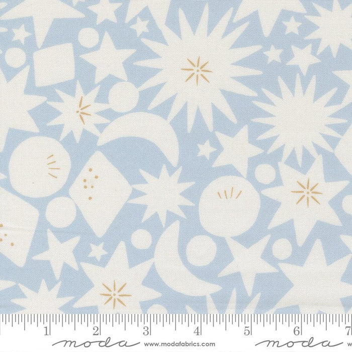 PRE - Order - To the Moon and Back by Paper + Cloth - 25905 14 - Sky - Half Yard - October 2025 - Modern Fabric Shoppe