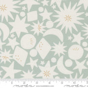 PRE - Order - To the Moon and Back by Paper + Cloth - 25905 15 - Grass - Half Yard - October 2025 - Modern Fabric Shoppe