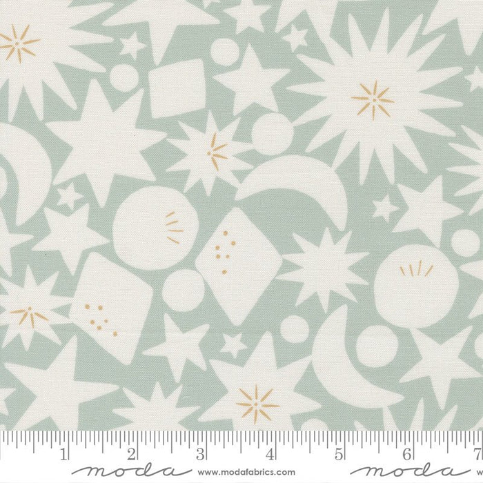 PRE - Order - To the Moon and Back by Paper + Cloth - 25905 15 - Grass - Half Yard - October 2025 - Modern Fabric Shoppe