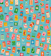 PRE - Order Trinketry by Melody Miller - RS 0109 18 - Turquoise - Half Yard - February 2026 - Modern Fabric Shoppe