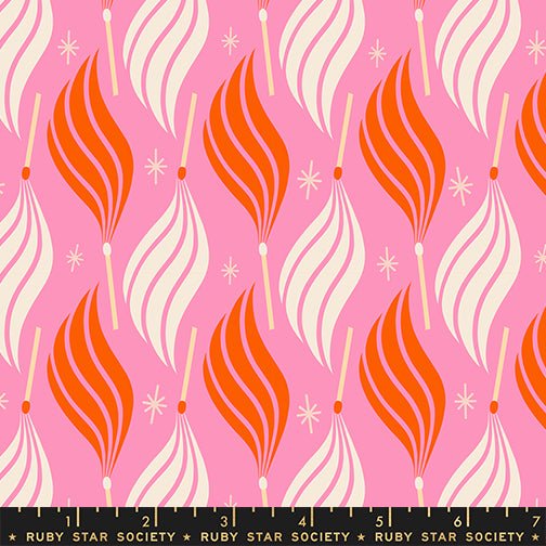 PRE - Order Trinketry by Melody Miller - RS 0113 15 - Flamingo - Half Yard - February 2026 - Modern Fabric Shoppe
