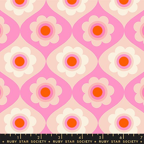 PRE - Order Trinketry by Melody Miller - RS 0114 17 - Flamingo - Half Yard - February 2026 - Modern Fabric Shoppe