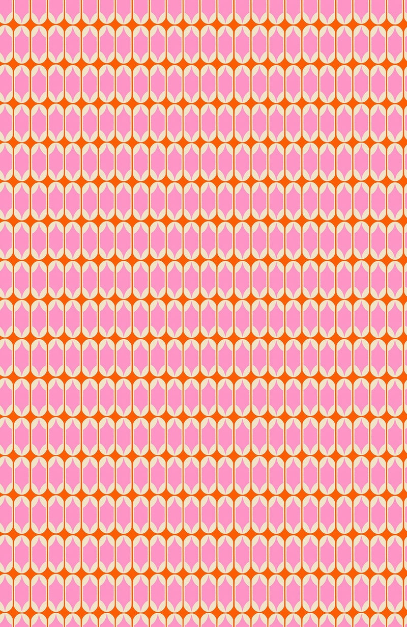 PRE - Order Trinketry by Melody Miller - RS 0115 12 - Flamingo - Half Yard - February 2026 - Modern Fabric Shoppe