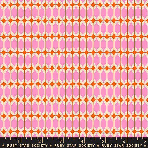 PRE - Order Trinketry by Melody Miller - RS 0115 12 - Flamingo - Half Yard - February 2026 - Modern Fabric Shoppe