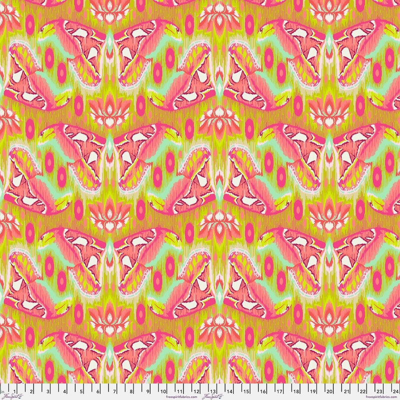 PRE-Order Tula Pink- Down to Earth- Prior Mothorization PWTP294.AFTERGLOW- Half Yard- March 2027 - Modern Fabric Shoppe