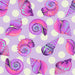 PRE - Order Tula Pink Floral Reef - 108" Wide Back - Big Shelly QBTP021.ULTRAVIOLET - Half Yard - April 2026 - Modern Fabric Shoppe