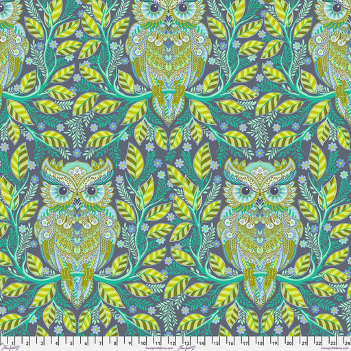 PRE - ORDER Tula Pink Full Moon Forest II - Hootie Patootie PWTP244.STARLIGHT - Half Yard - April 2025 - Modern Fabric Shoppe