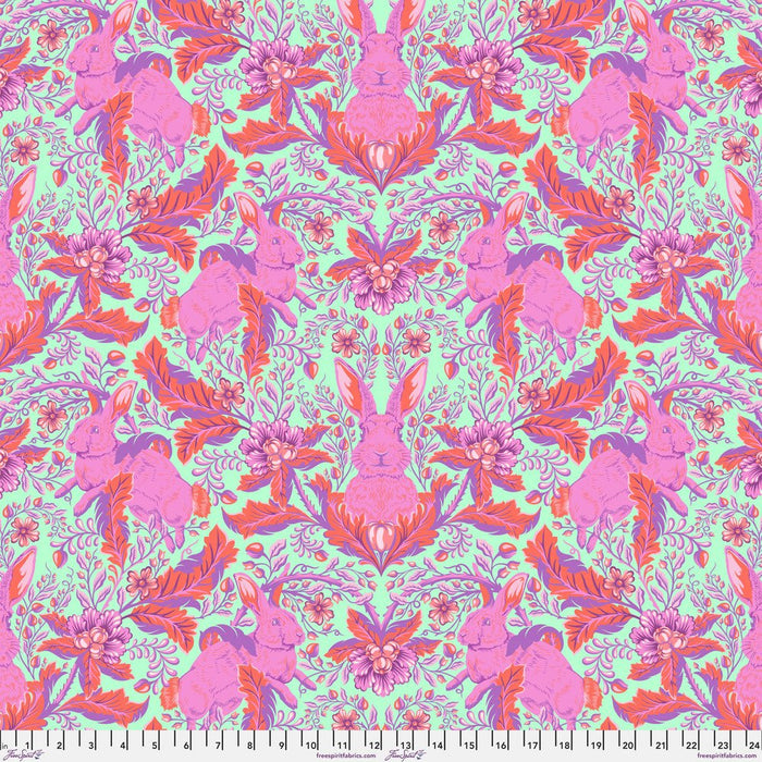 PRE - ORDER Tula Pink Full Moon Forest II - Hoppy Go Lucky PWTP246.BLOSSOM - Half Yard - April 2025 - Modern Fabric Shoppe