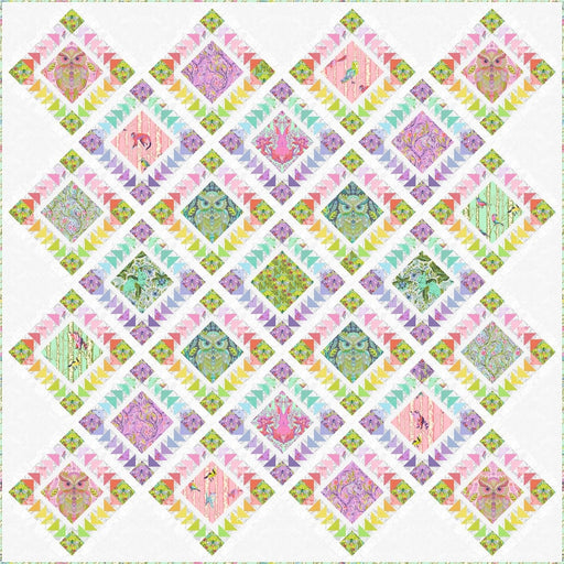 PRE - ORDER Tula Pink - Full Moon Forest II - Rainbow Forest Quilt Kit - April 2025 - Modern Fabric Shoppe