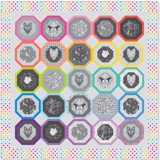 PRE - ORDER Tula Pink - Graywork - Graywork Quilt Kit - Light October 2025 - Modern Fabric Shoppe