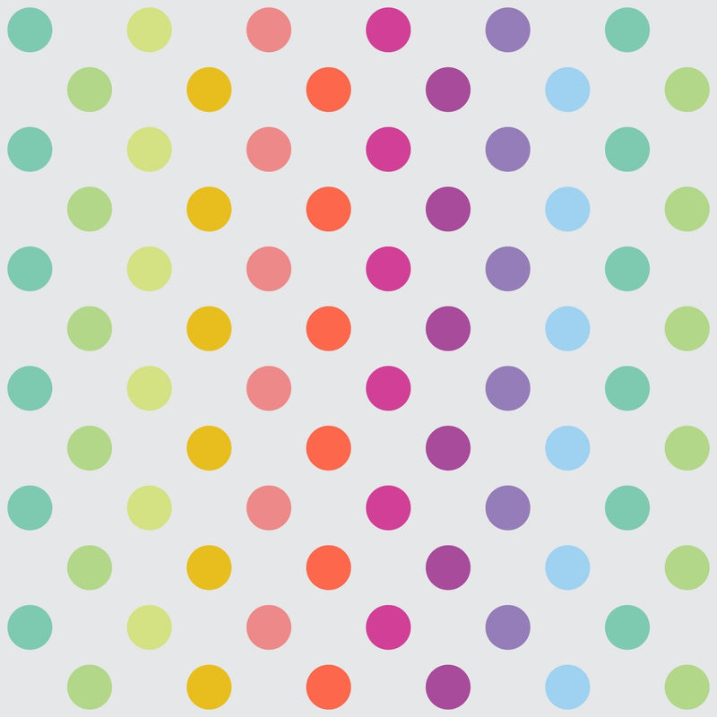 PRE - Order Tula Pink Graywork True Color - Disco Poms PWTP262.WHISPER - Half Yard - October 2025 - Modern Fabric Shoppe