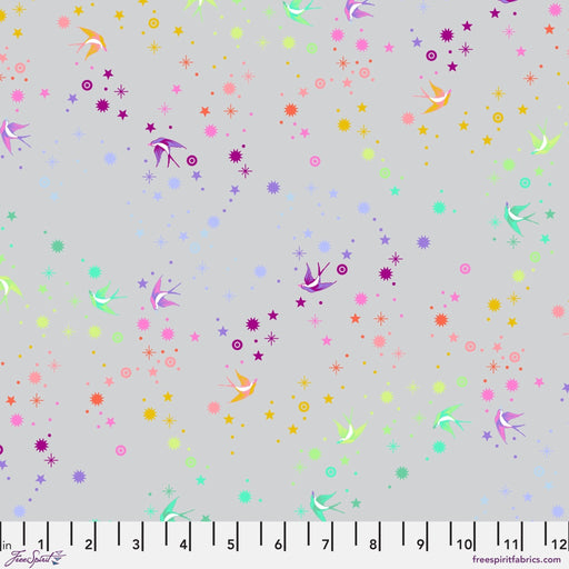 PRE - Order Tula Pink Graywork True Color - Fairy Dust PWTP133.FOG - Half Yard - October 2025 - Modern Fabric Shoppe