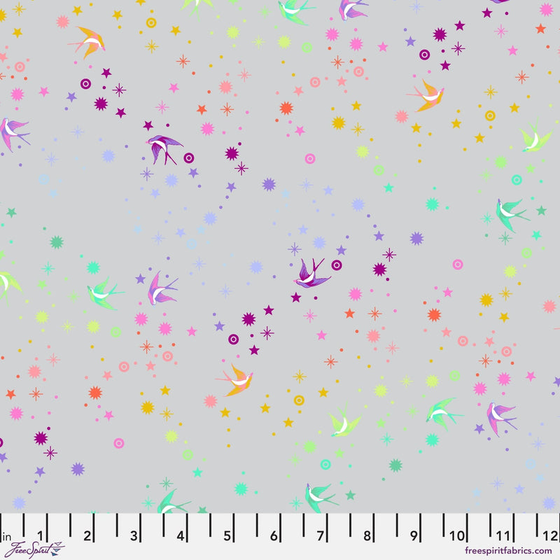 PRE - Order Tula Pink Graywork True Color - Fairy Dust PWTP133.FOG - Half Yard - October 2025 - Modern Fabric Shoppe