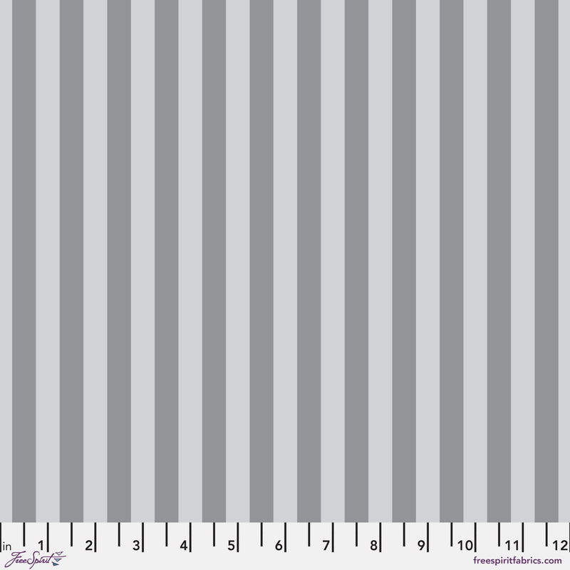 PRE - Order Tula Pink Graywork True Color - Tent Stripe PWTP069.FOG - Half Yard - October 2025 - Modern Fabric Shoppe