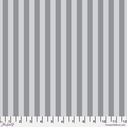 PRE - Order Tula Pink Graywork True Color - Tent Stripe PWTP069.FOG - Half Yard - October 2025 - Modern Fabric Shoppe