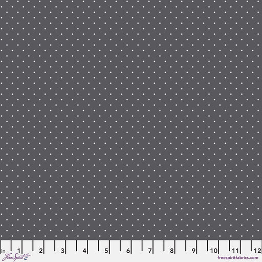 PRE - Order Tula Pink Graywork True Color - Tiny Dot PWTP185.CARBON - Half Yard - October 2025 - Modern Fabric Shoppe