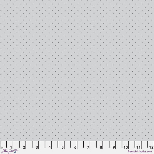 PRE - Order Tula Pink Graywork True Color - Tiny Dot PWTP185.FOG - Half Yard - October 2025 - Modern Fabric Shoppe