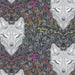 PRE - Order Tula Pink Graywork - Wolf of Pink Street PWTP256.CARBON - Half Yard - October 2025 - Modern Fabric Shoppe