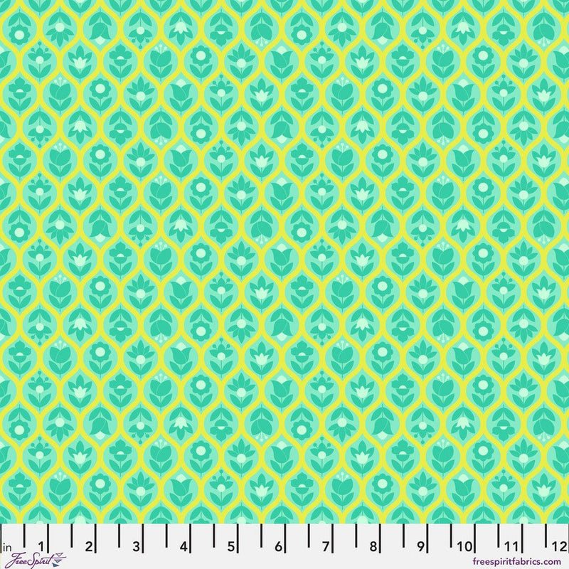 PRE - Order Tula Pink - Legendary - Beg Your Garden PWTP288.APPLE - Half Yard - October 2026 - Modern Fabric Shoppe