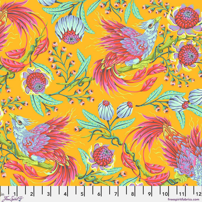PRE - Order Tula Pink - Legendary - Hot Wings PWTP281.DANDELION - Half Yard - October 2026 - Modern Fabric Shoppe
