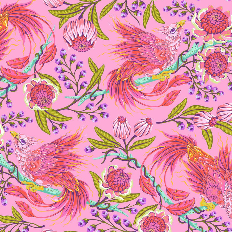 PRE - Order Tula Pink - Legendary - Hot Wings PWTP281.WILDORCHID - Half Yard - October 2026 - Modern Fabric Shoppe