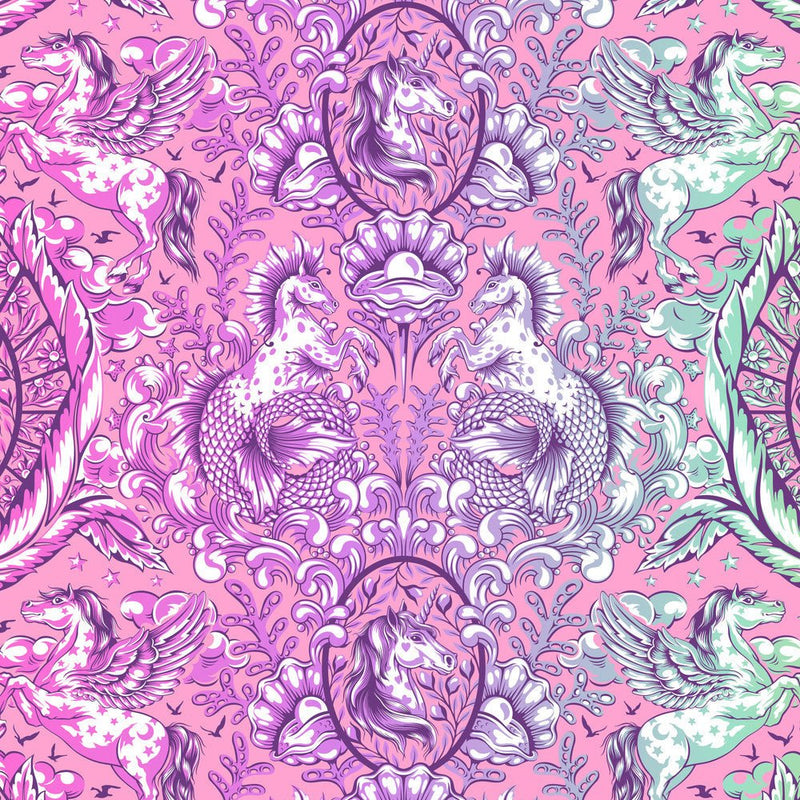 PRE - Order Tula Pink - Legendary - Pony Tales PWTP284.WILDORCHID - Half Yard - October 2026 - Modern Fabric Shoppe