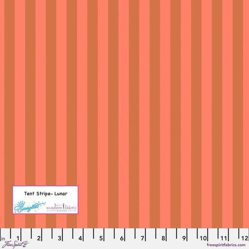 PRE-ORDER Tula Pink Neon True Colors- Tent Stripe PWTP069.LUNAR- Half Yard - Modern Fabric Shoppe