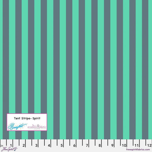 PRE-ORDER Tula Pink Neon True Colors- Tent Stripe PWTP069.SPIRIT- Half Yard - Modern Fabric Shoppe
