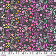 PRE - Order Tula Pink Prince Charming Deja Vu - Dandelion PWTP279.LICORICE - Half Yard - July 2026 - Modern Fabric Shoppe