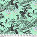 PRE - Order Tula Pink Prince Charming Deja Vu - Turtle Bay PWTP276.SWEETMINT - Half Yard - July 2026 - Modern Fabric Shoppe