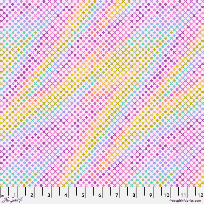 PRE-Order Tula Pink Roar- Northern Lights PWTP229.BLUSH- Half Yard- April 2024 - Modern Fabric Shoppe