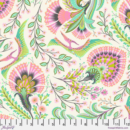 PRE-Order Tula Pink Roar- Wing It PWTP225.BLUSH- Half Yard- April 2024 - Modern Fabric Shoppe