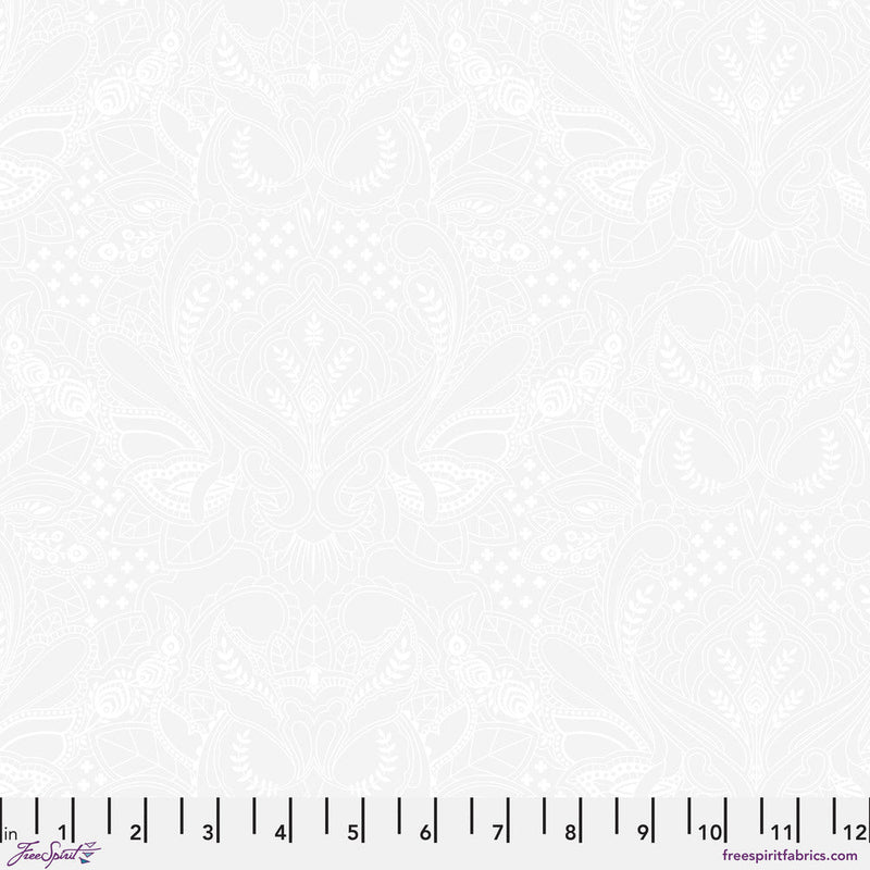 PRE - ORDER Tula Pink True Colors 2025 - Ghost Owl PWTP250.PAPER - Half Yard - April 2025 - Modern Fabric Shoppe