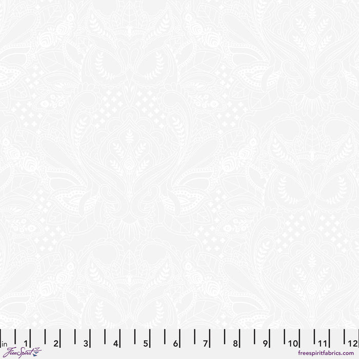 PRE - ORDER Tula Pink True Colors 2025 - Ghost Owl PWTP250.PAPER - Half Yard - April 2025 - Modern Fabric Shoppe