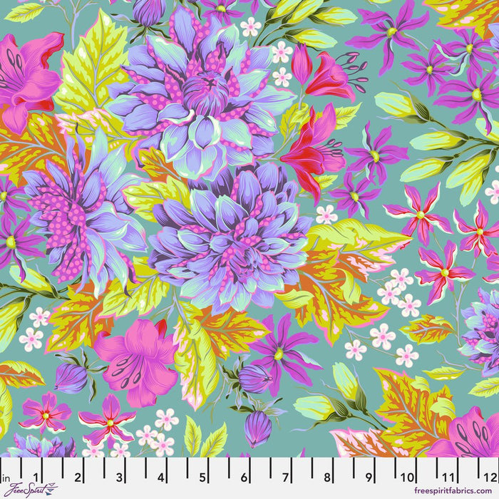 PRE-ORDER Tula Pink Untamed- Hello Dahlia PWTP234.COSMIC- Half Yard- October 2024 - Modern Fabric Shoppe