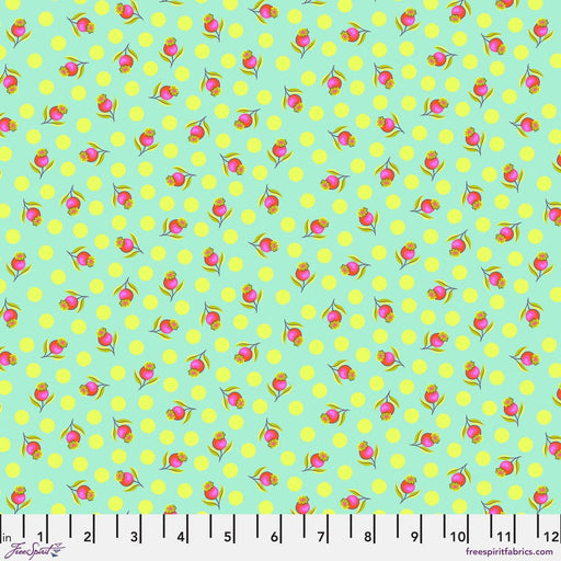 PRE-ORDER Tula Pink Untamed- Impending Bloom PWTP239.MOONBEAM- Half Yard- October 2024 - Modern Fabric Shoppe