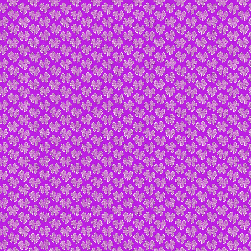 PRE-ORDER Under the Firefly Moon by Heather Bailey- Bitty Bows 91511-85 Violet - Half Yard- April 2027 - Modern Fabric Shoppe