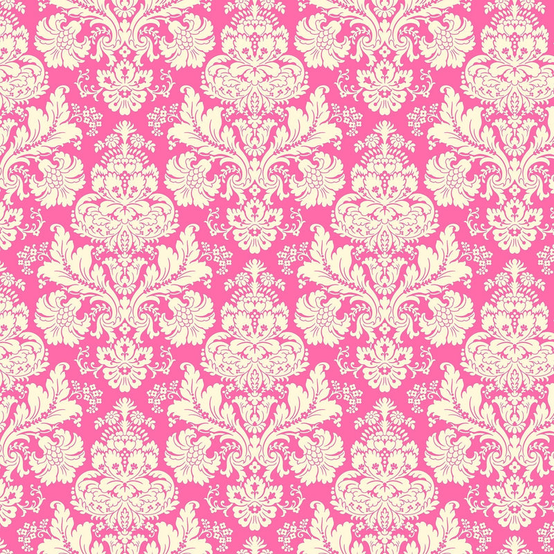 PRE-ORDER Under the Firefly Moon by Heather Bailey- Canterbury Trail 91510-22 Pink - Half Yard- April 2027 - Modern Fabric Shoppe