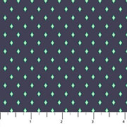 PRE-ORDER Under the Firefly Moon by Heather Bailey- Glimmer 91515-49 Midnight - Half Yard- April 2027 - Modern Fabric Shoppe