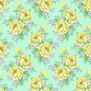 PRE-ORDER Under the Firefly Moon by Heather Bailey- Sunday Bloomers 91508-60 Sky- Half Yard- April 2027 - Modern Fabric Shoppe
