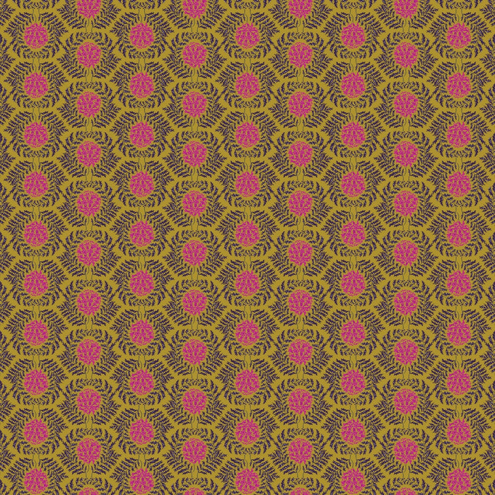 PRE - Order Wandering Eye by Kathy Doughty - Mini Jacaranda 91068 - 55 Warm - Half Yard - March 2025 - Modern Fabric Shoppe