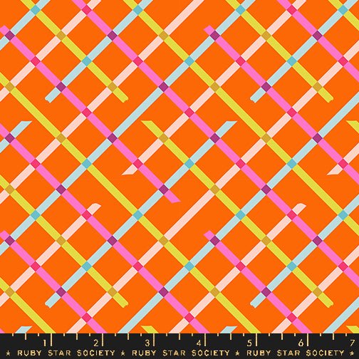 PRE - ORDER Washi Plus by Rashida Coleman Hale - Goldfish RS1104 14 - Half Yard - August 2025 - Modern Fabric Shoppe