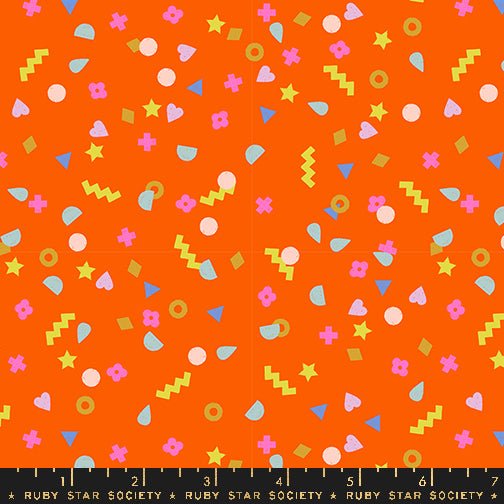 PRE - ORDER Washi Plus by Rashida Coleman Hale - Goldfish RS1105 13 - Half Yard - August 2025 - Modern Fabric Shoppe