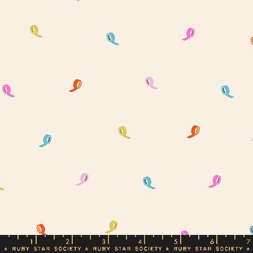 PRE - ORDER Washi Plus by Rashida Coleman Hale - Natural RS1101 13 - Half Yard - August 2025 - Modern Fabric Shoppe