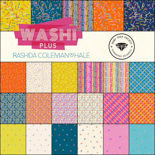 PRE - ORDER - Washi Plus by Rashide Coleman - Hall - Half Yard Bundle - August 2025 - Modern Fabric Shoppe