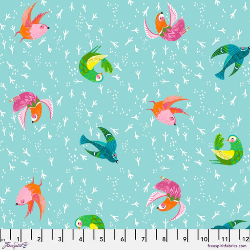 PRE - Order What the Bird said by Cori Dantini - Give it to the Wind PWCD158.XSKY - Half Yard - January 2026 - Modern Fabric Shoppe