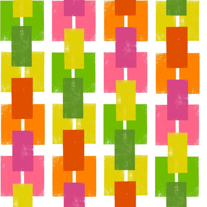 PRE - Order What the Bird said by Cori Dantini - Lucky Paper PWCD160.XWHITE - Half Yard - January 2026 - Modern Fabric Shoppe